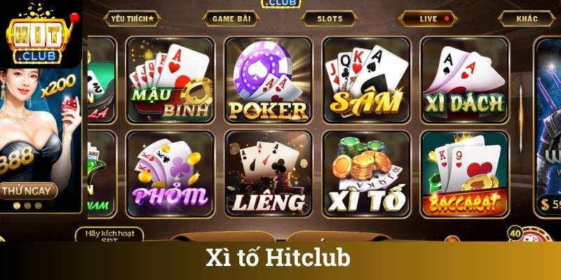 Xi to Hitclub Xì tố Hitclub