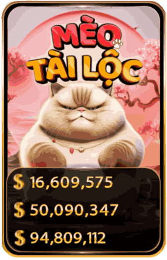 mèo tài lộc
